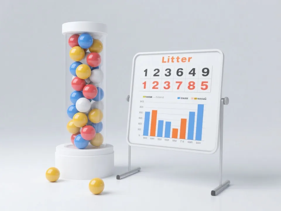 Lottery data illustration