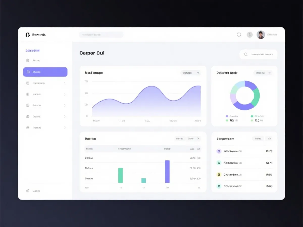 数据服务分析界面示意图